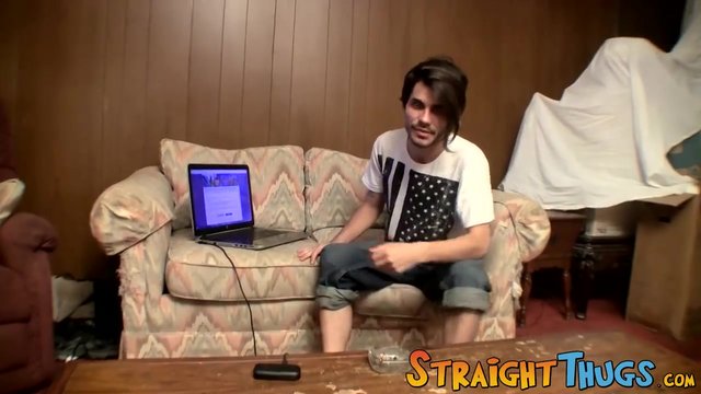 Giant Cock Emo - Cute Emo with Huge Balls and Big Cock Wanks watching Porn - Free Gay Porn  Video Tube