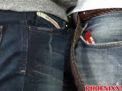 Big Guy Bangs his Thin Boyfriend Switching Poses