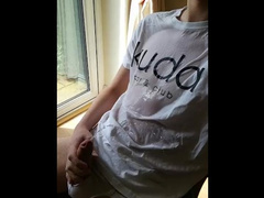 Pissing in my ripped pants