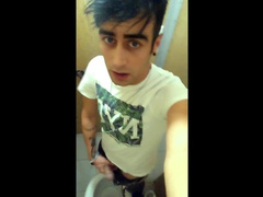 College toilet jerking is like EDGING cause someone is still coming