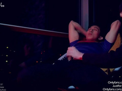 Asian Superman edged to oblivion by a twink