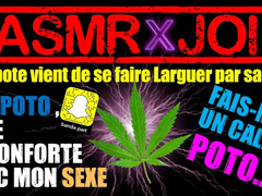 JOI - ASMR / Stop crying ... suck my COCK instead!