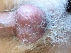 Exploding inside grandpa watching his gorgeous cock
