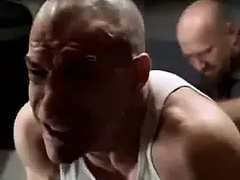 Str8 prison bitch with spoon inside his ass